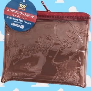 WOODY & BUZZ Embossed Flat Pouch Set.